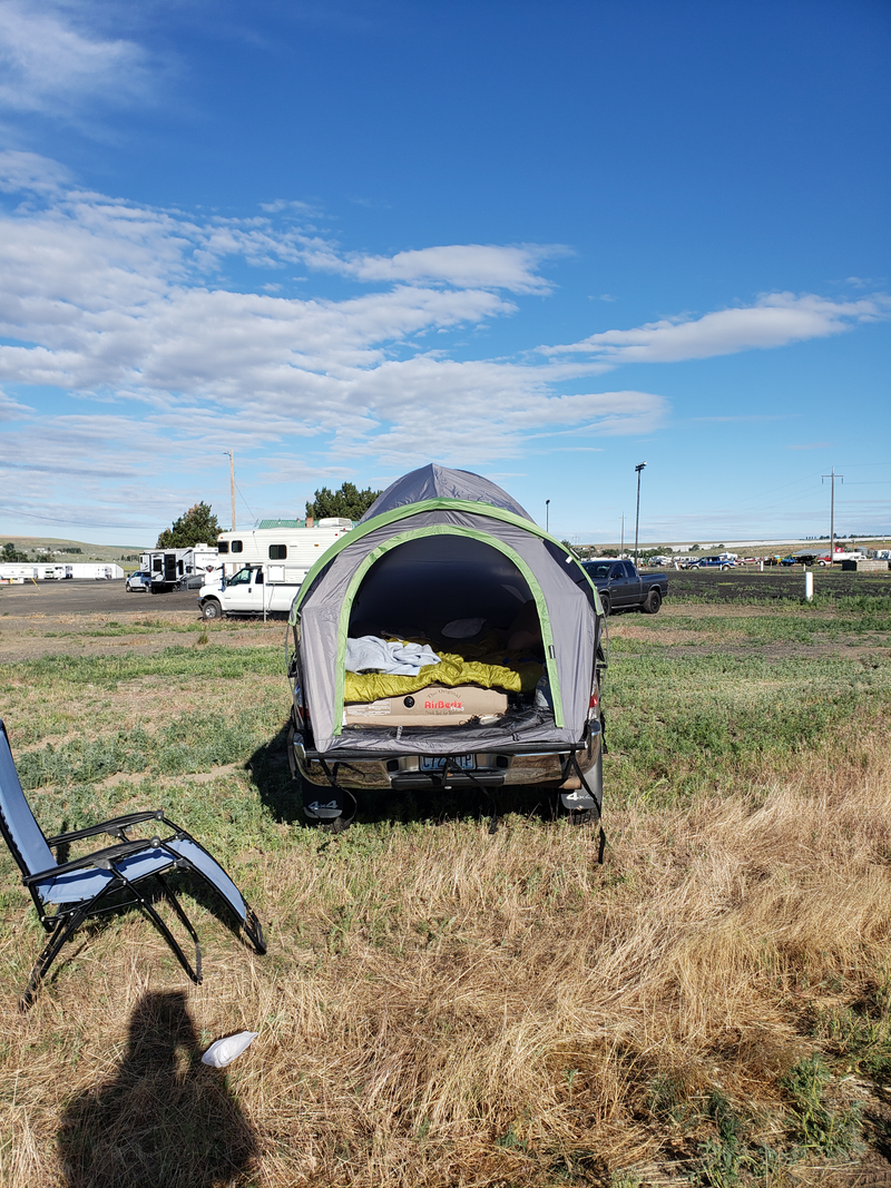 Illustration for article titled Truck tent review: now with pics